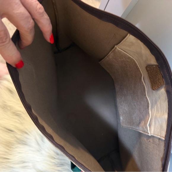 Gucci GG Plus Tote Sherry Line Vintage Beige COA - Picture 5 of 8